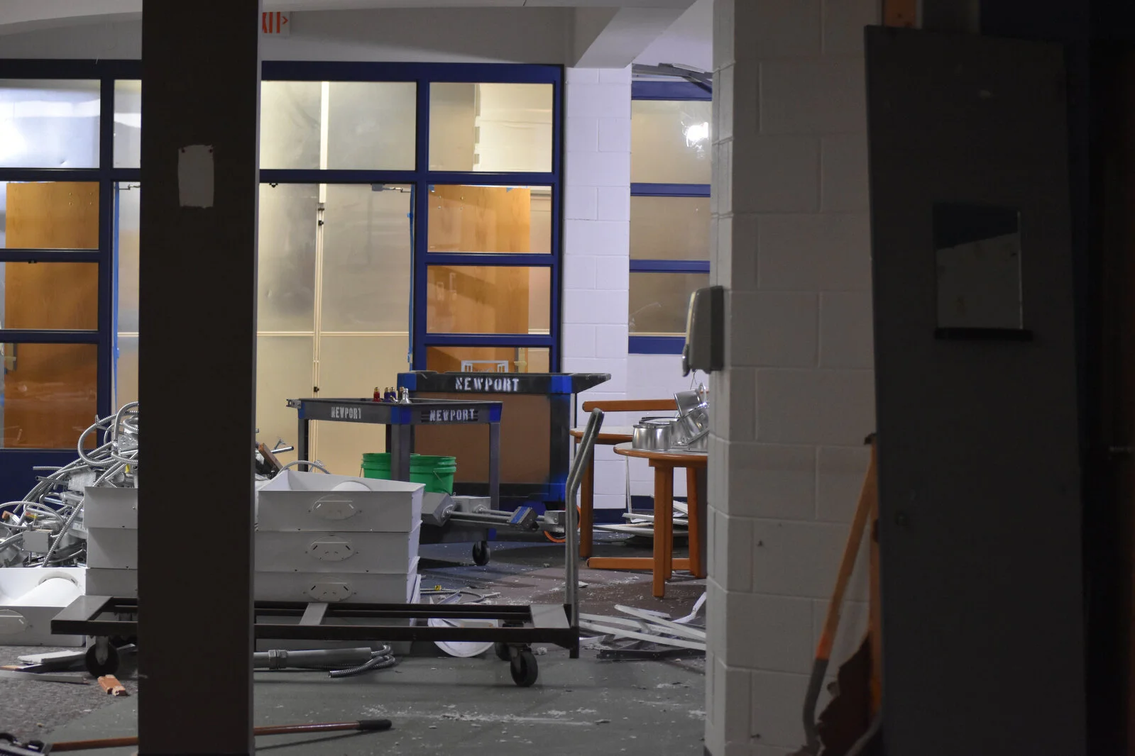 Prairieview School Media Center Demolition June 2026