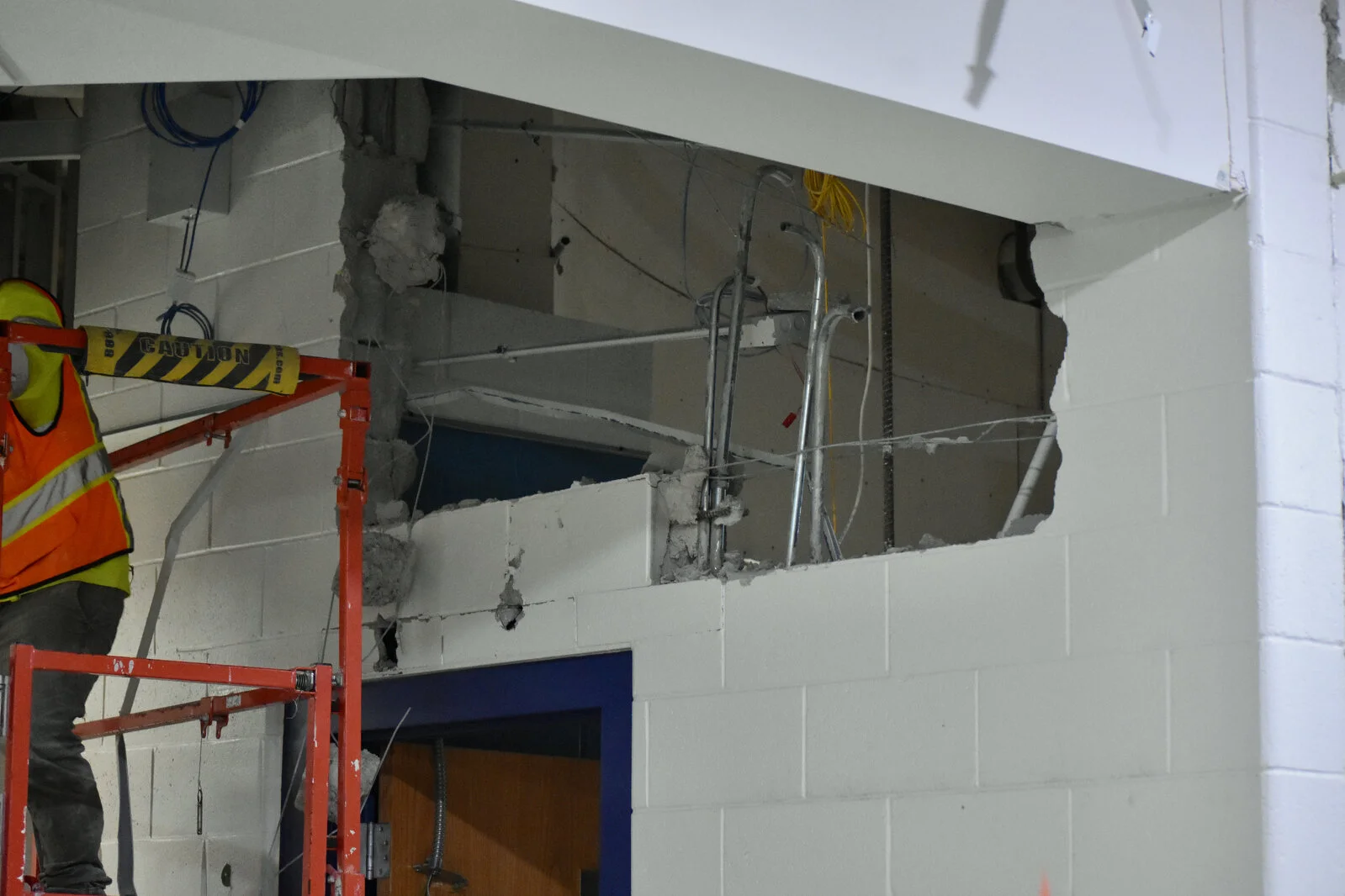 Prairieview School Media Center Demolition June 2026