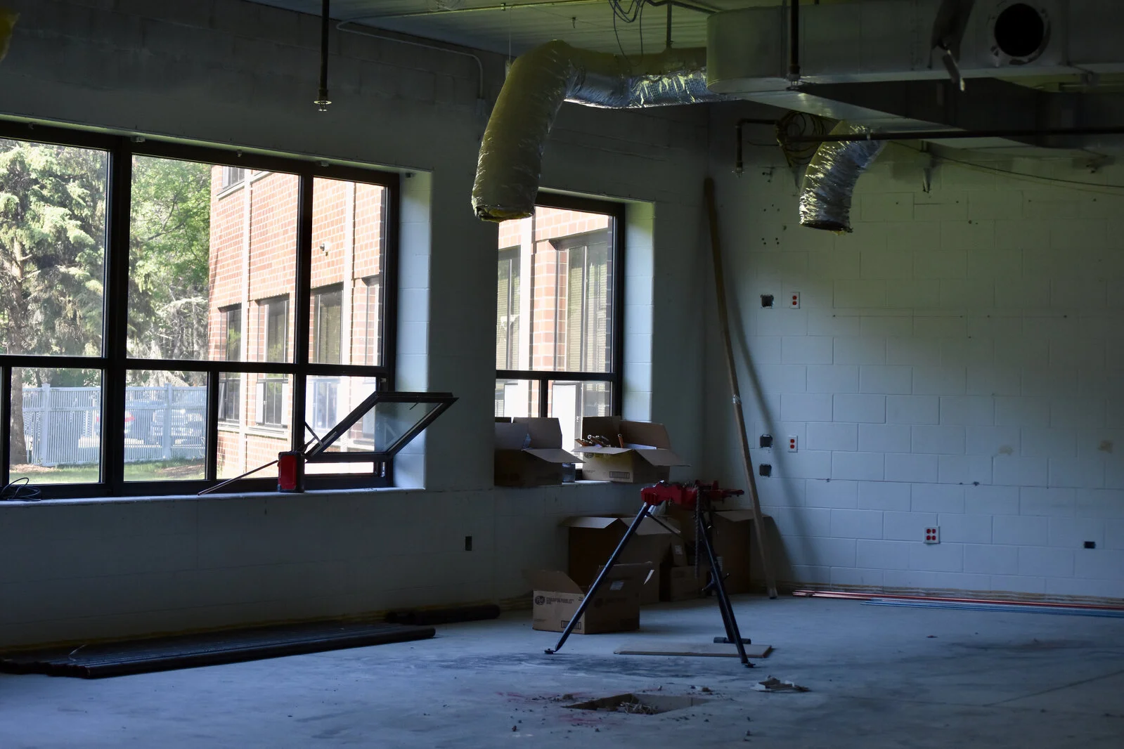 Frederick School Media Center Demolition June 2026
