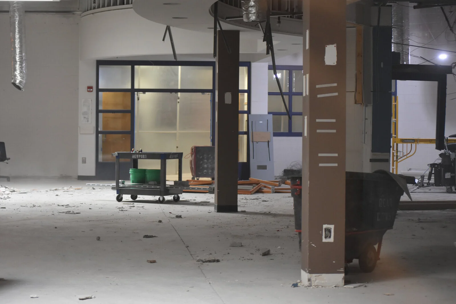 Prairieview School Media Center Demolition June 2026
