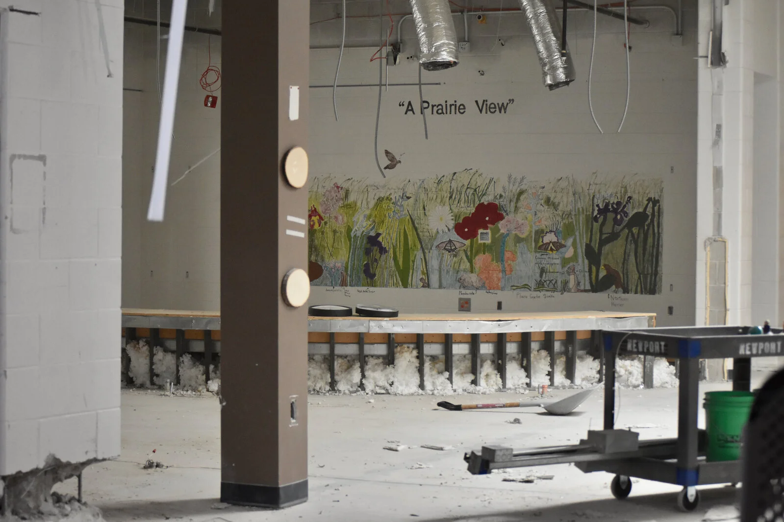 Prairieview School Media Center Demolition June 2026