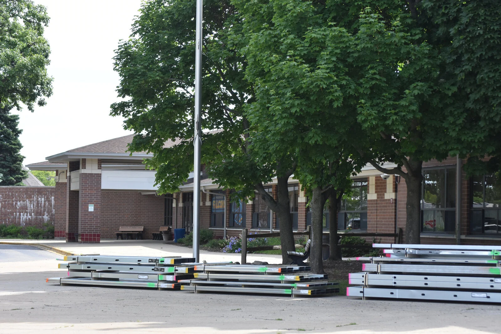Frederick School Media Center Demolition June 2026