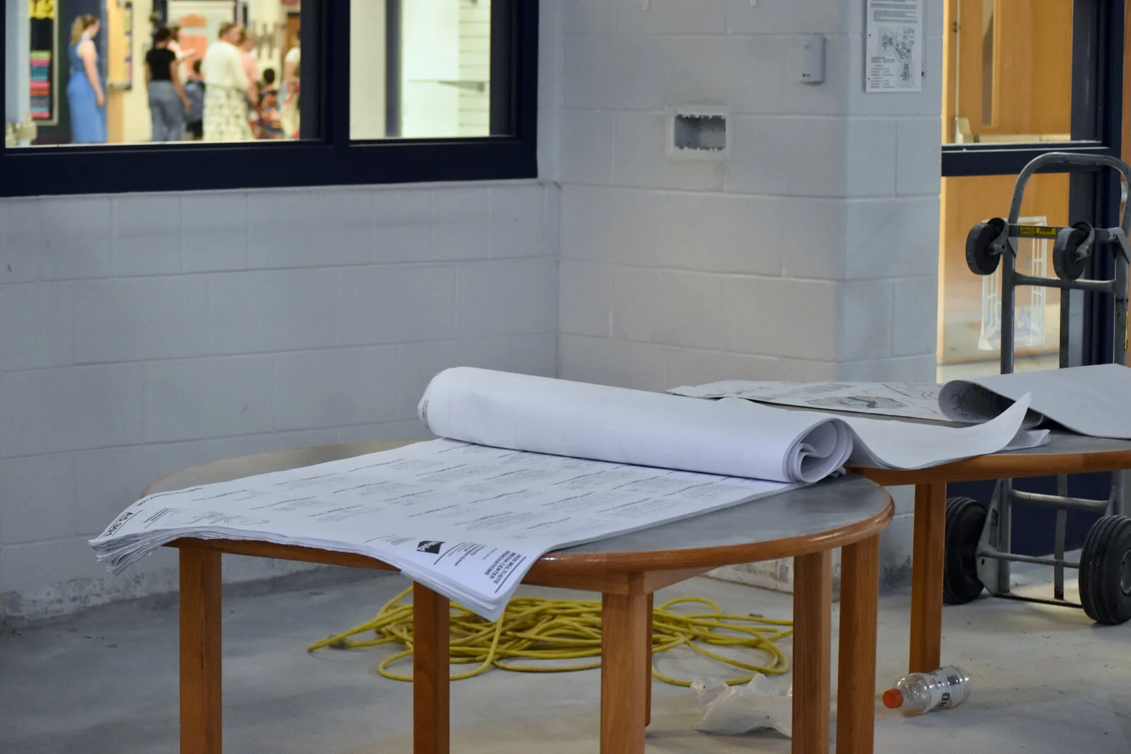 Prairieview School Media Center construction June 2026