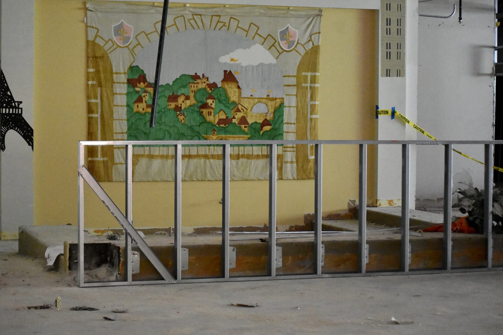 Meadowview School Media Center construction June 2026