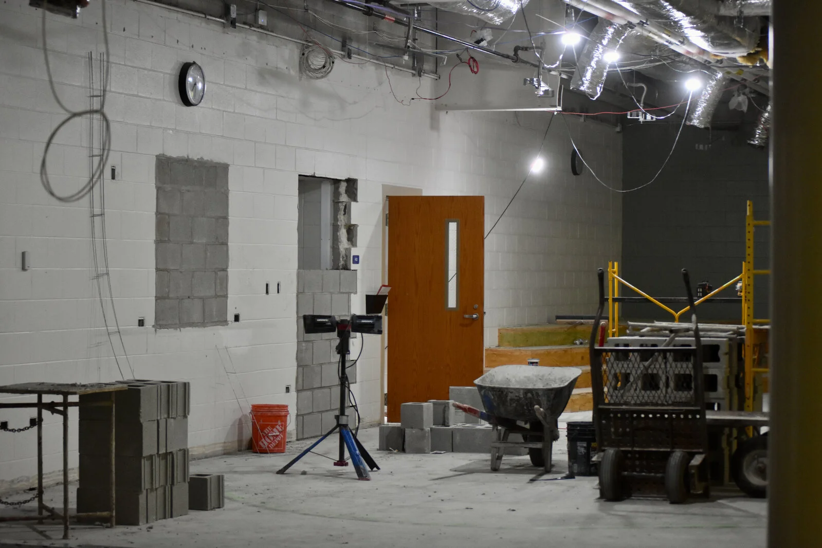 Park Campus Media Center construction June 2026