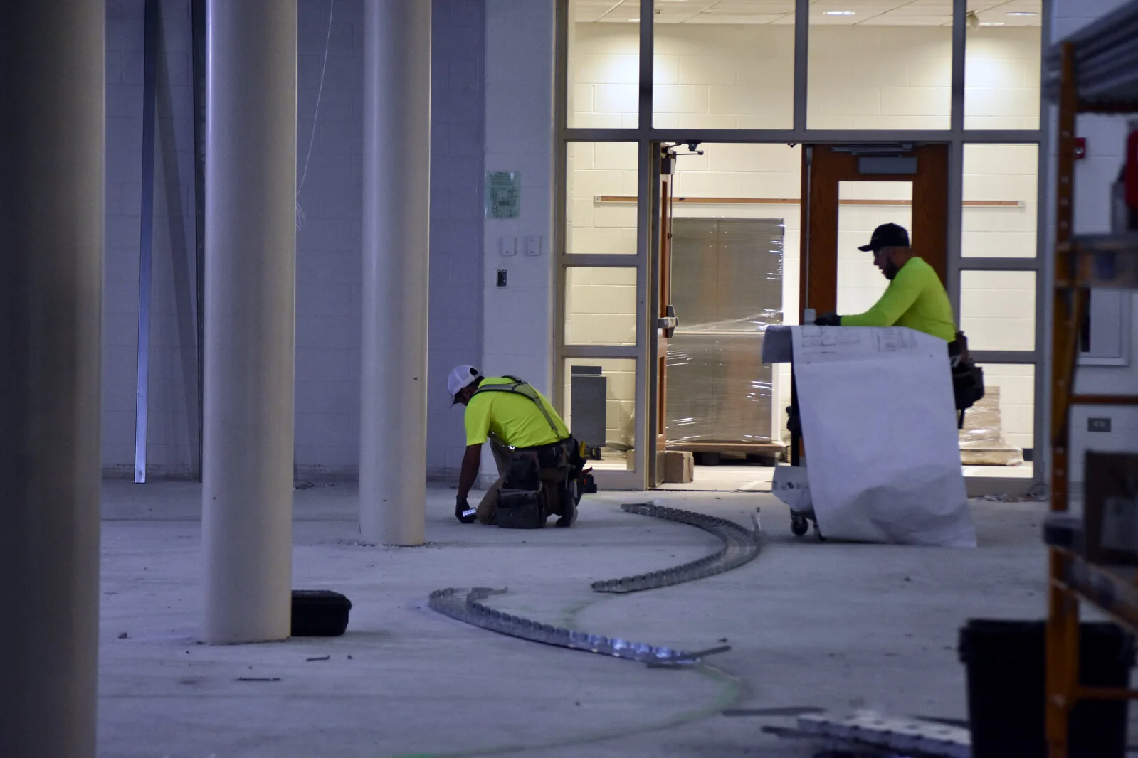 Park Campus Media Center construction June 2026