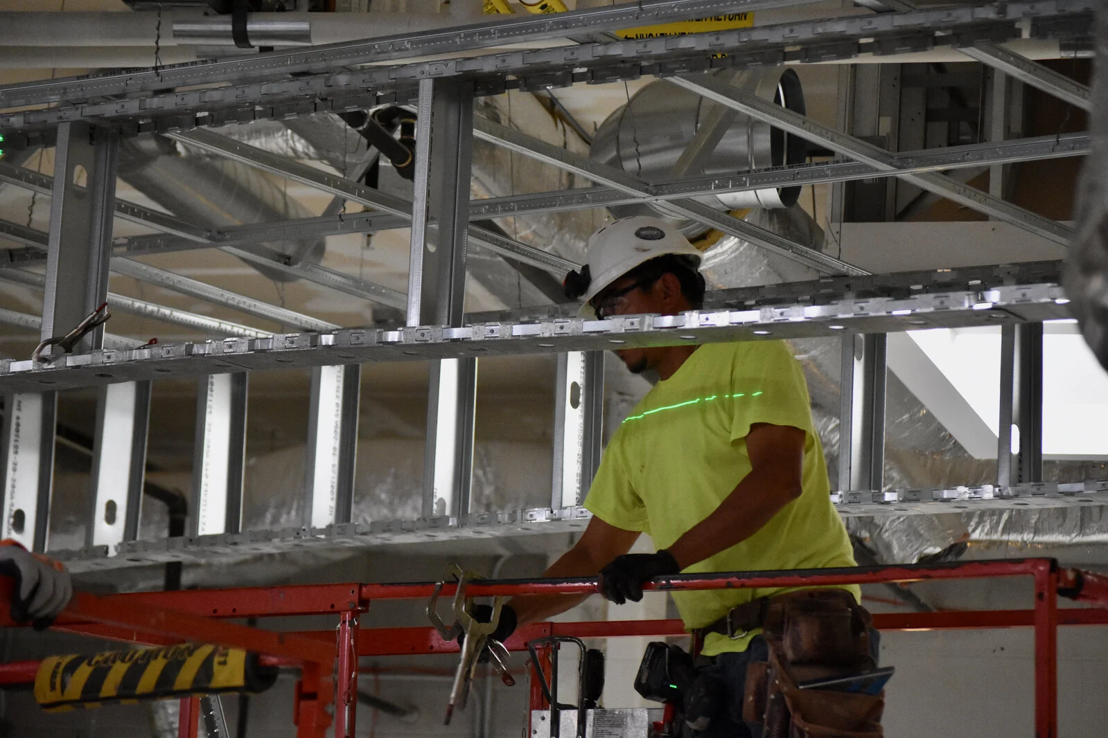 Prairieview School Media Center construction June 2026