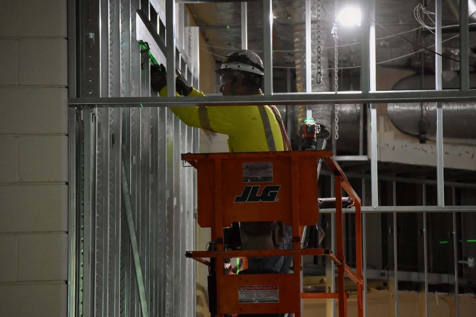 Meadowview School Media Center construction June 2026