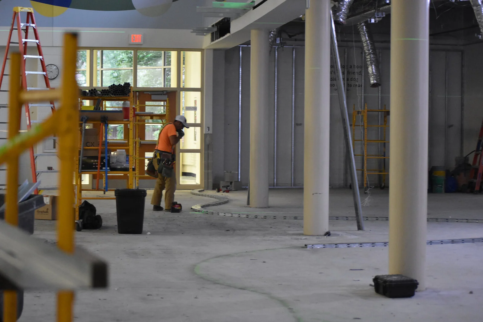 Park Campus Media Center construction June 2026