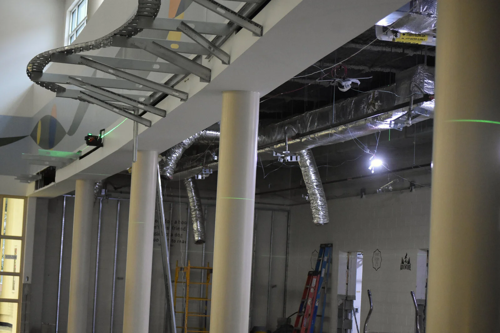 Park Campus Media Center construction June 2026