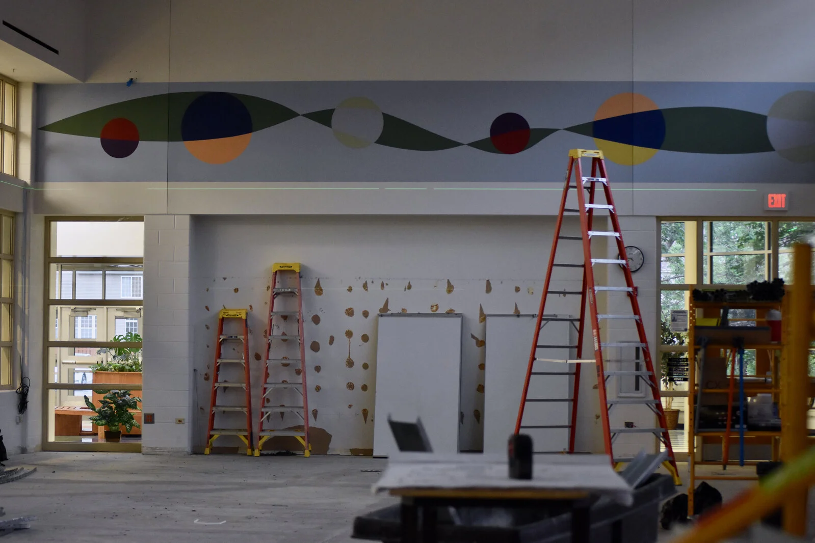 Park Campus Media Center construction June 2026