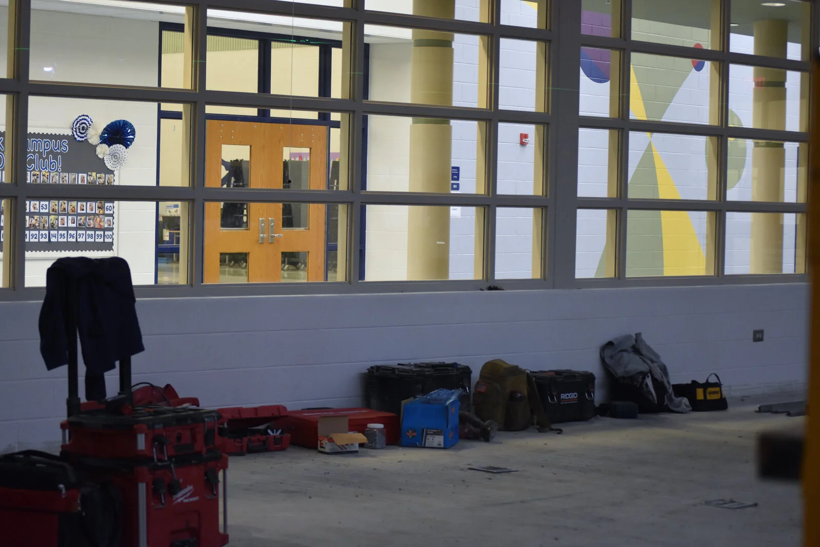 Park Campus Media Center construction June 2026
