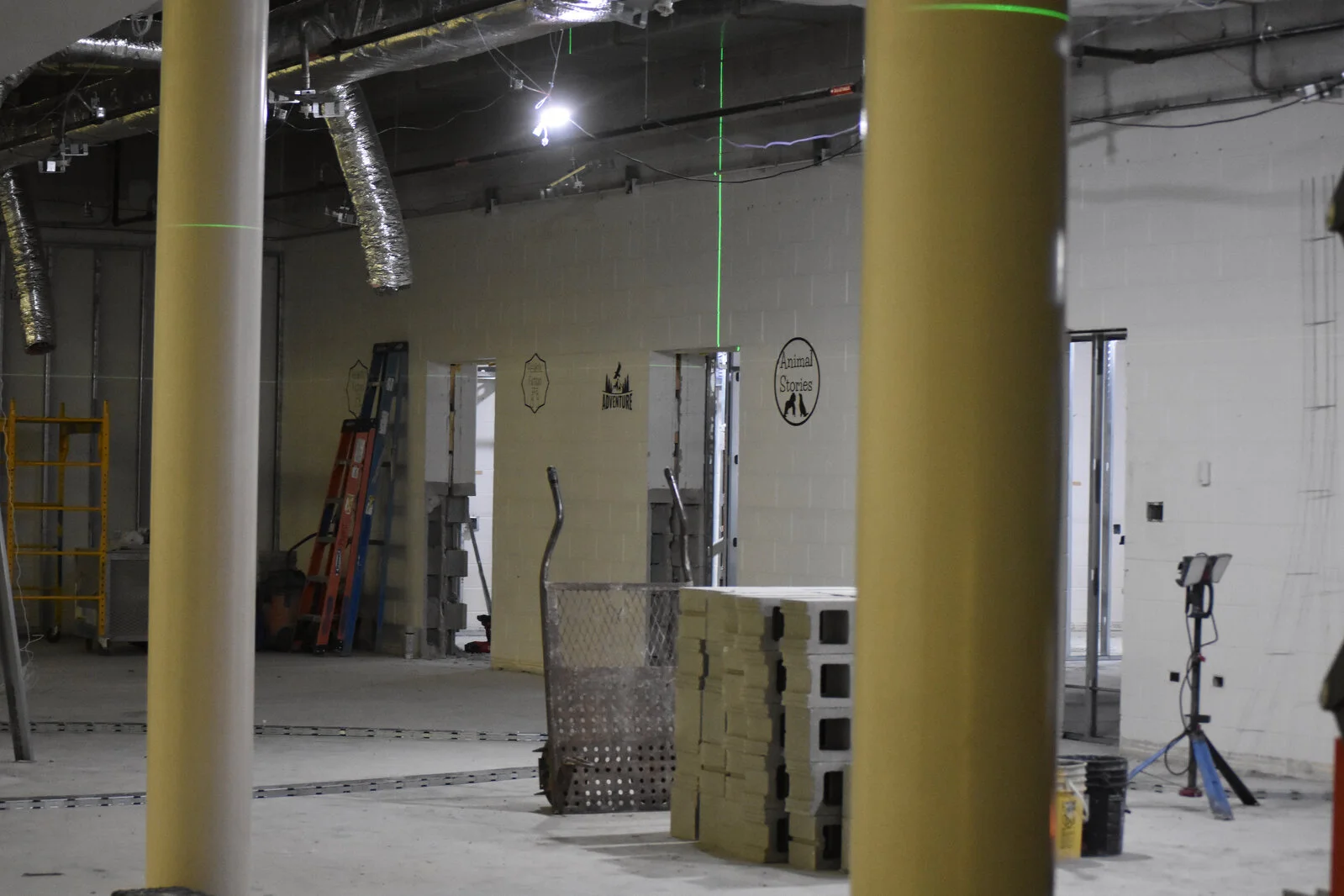 Park Campus Media Center construction June 2026