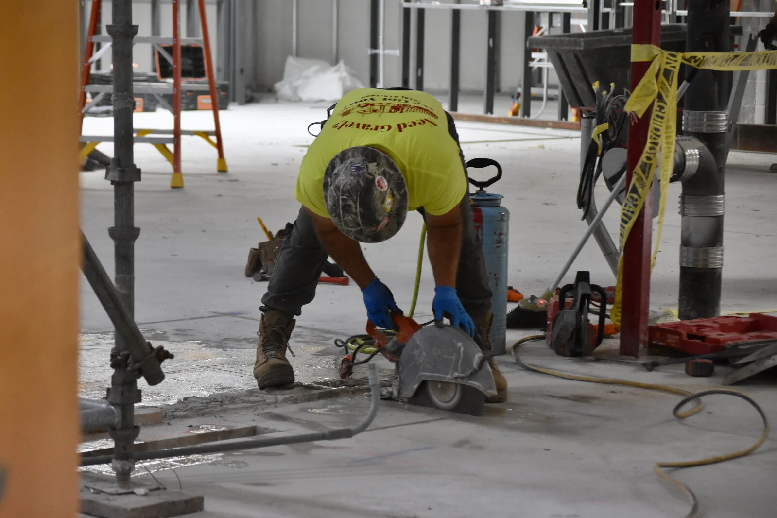 Prairieview School Media Center construction June 2026