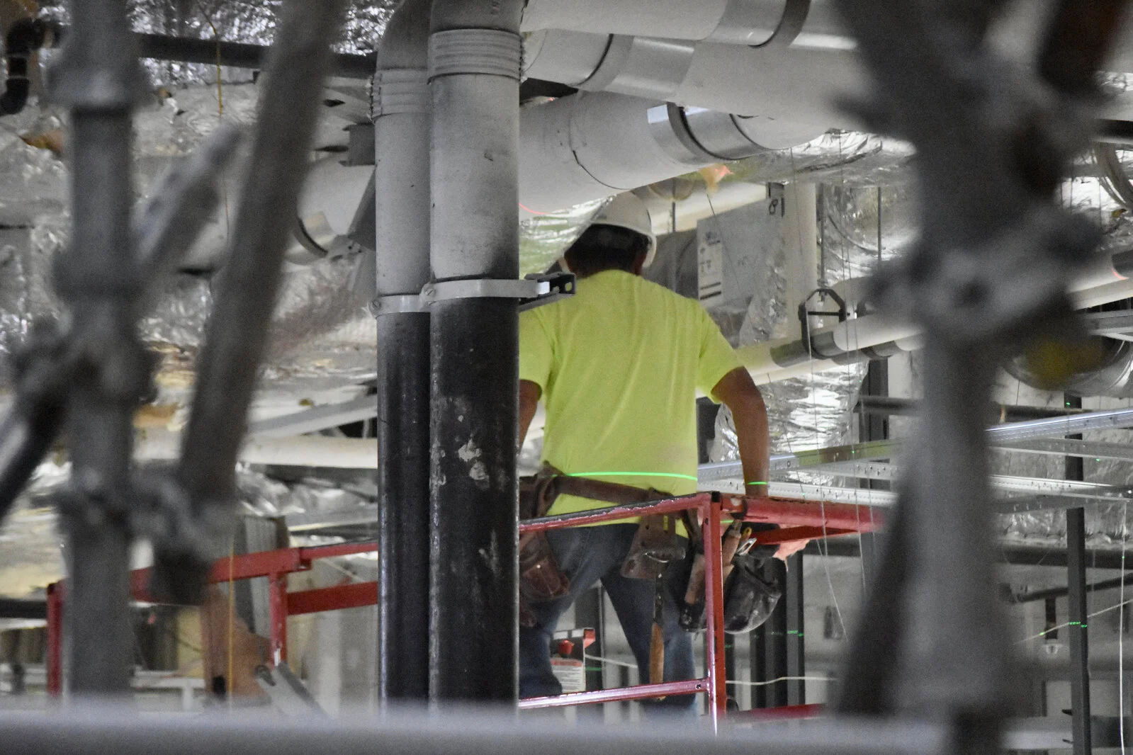 Prairieview School Media Center construction June 2026