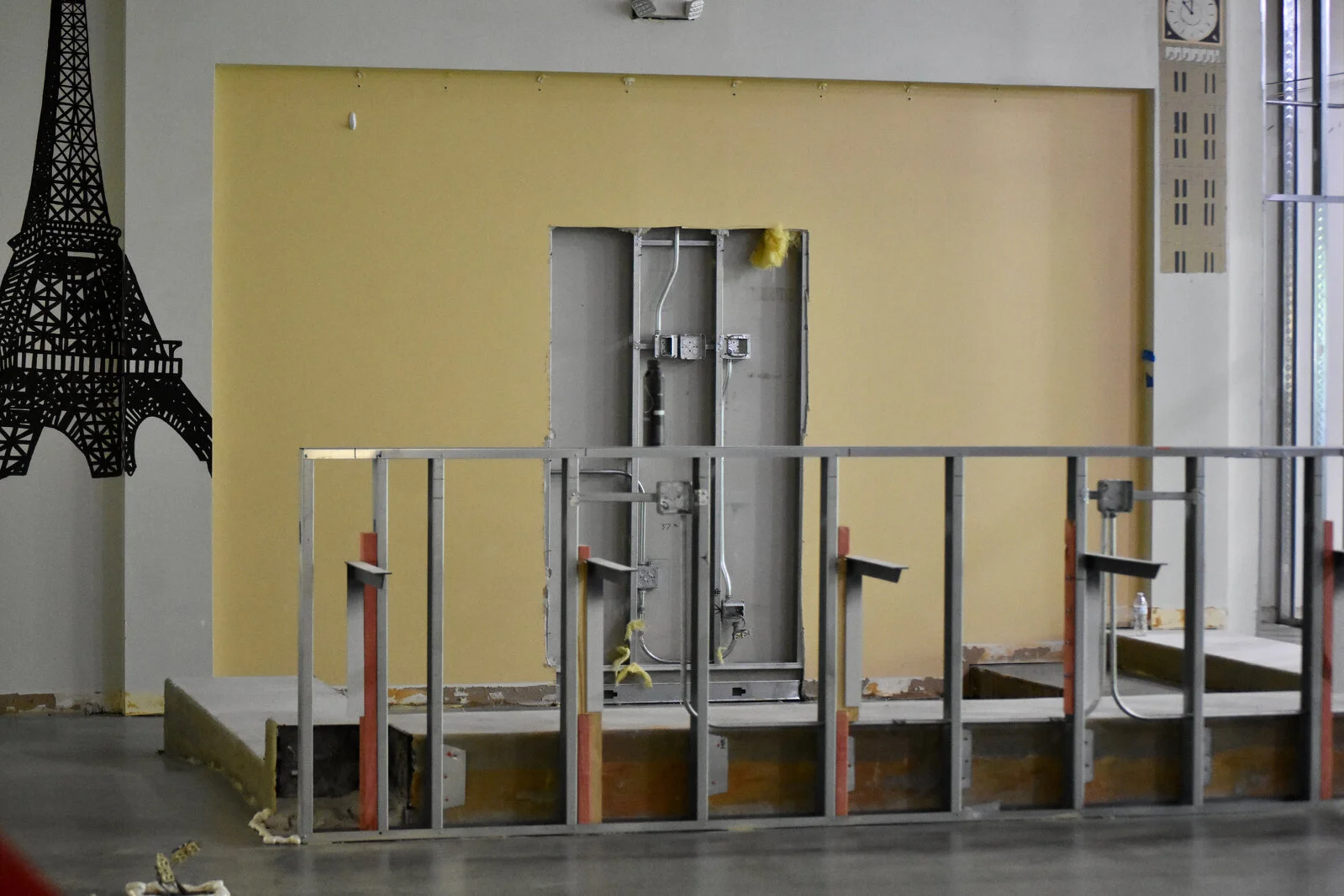 Meadowview School Media Center construction June 2026