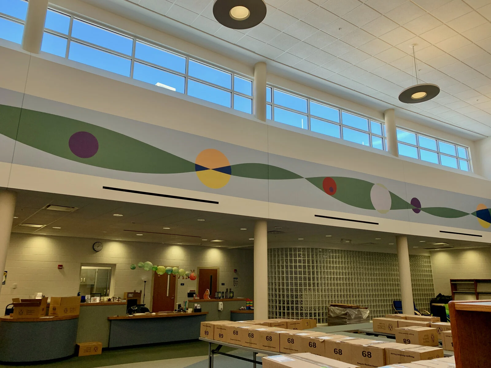 Park Campus Media Center before construction - May 2026