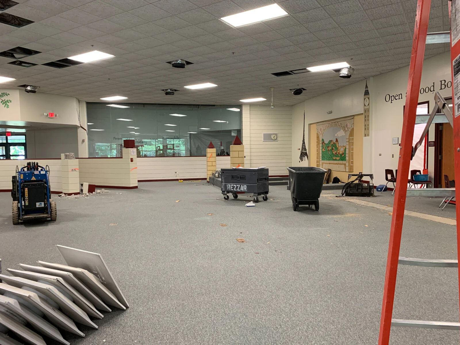 open space in media center
