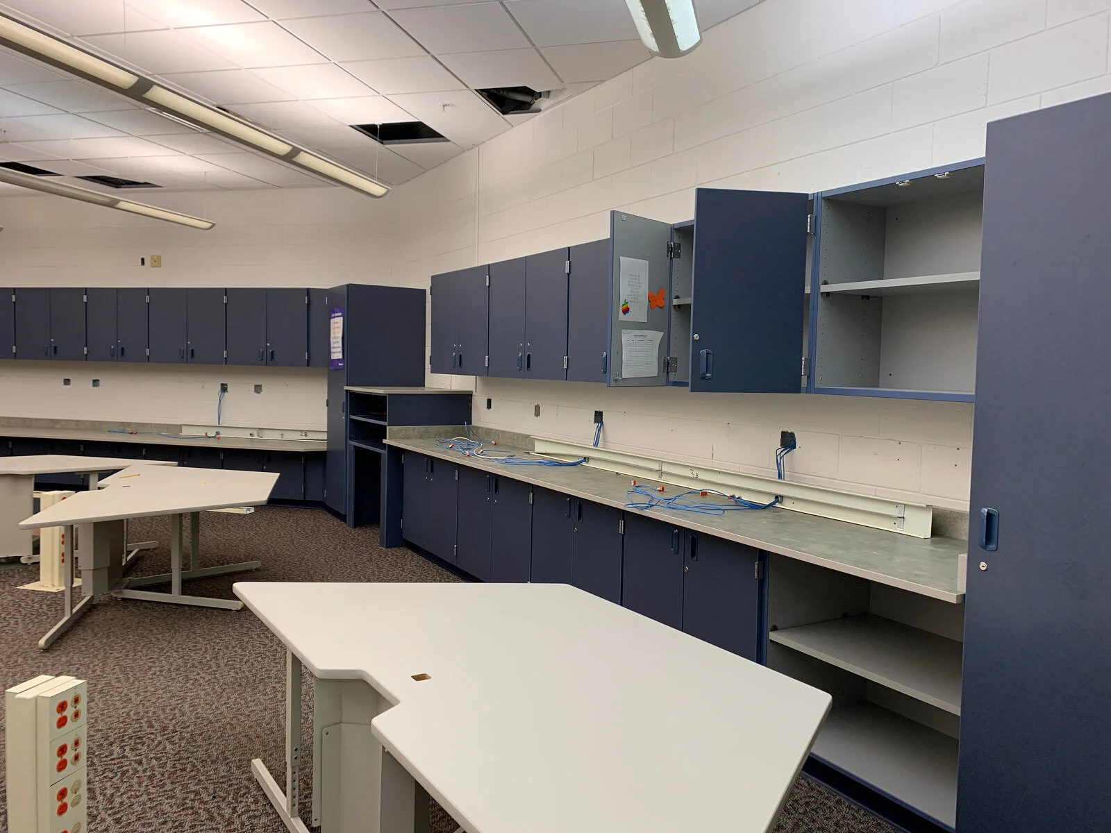 Prairieview School Media Center Construction during May 2026