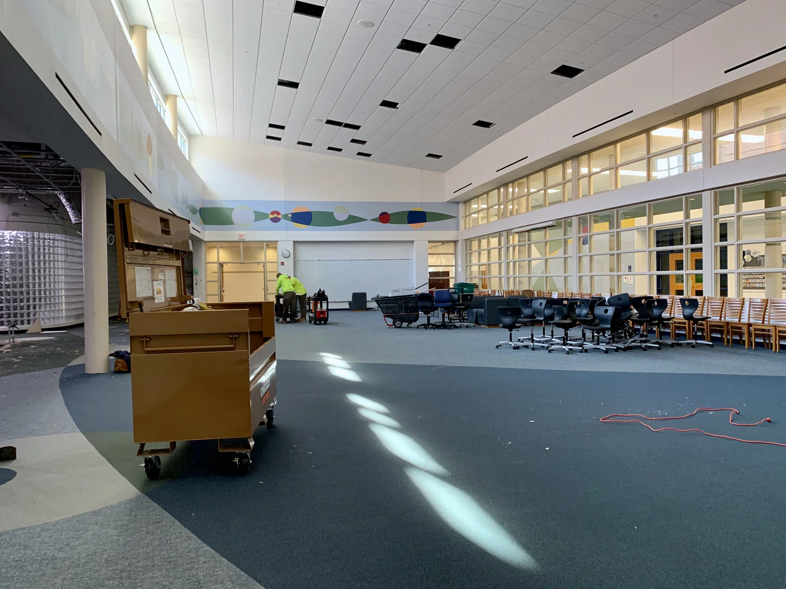 Park Campus Media Center demolition - May 2026