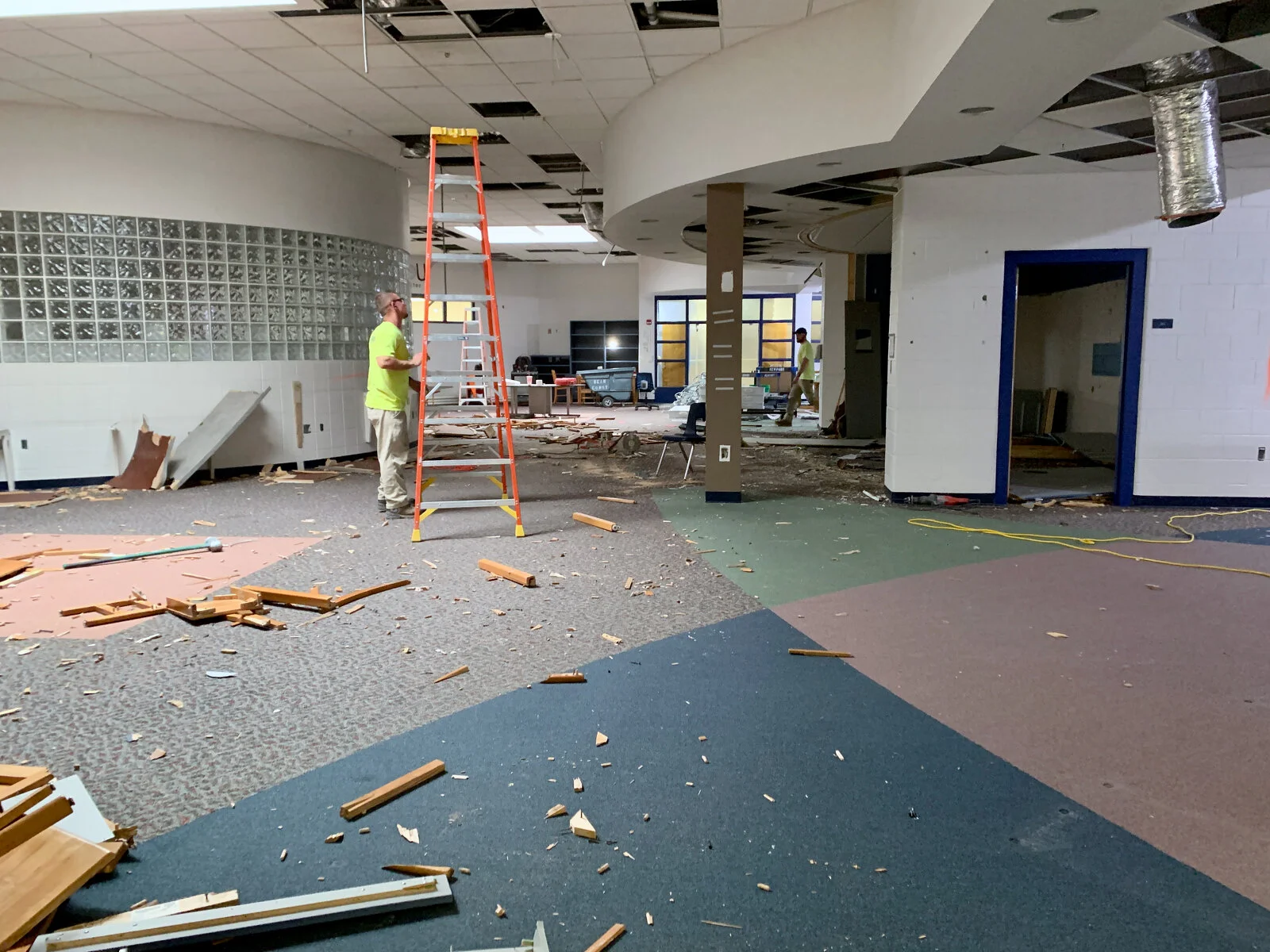 Prairieview School Media Center Demolition June 2026