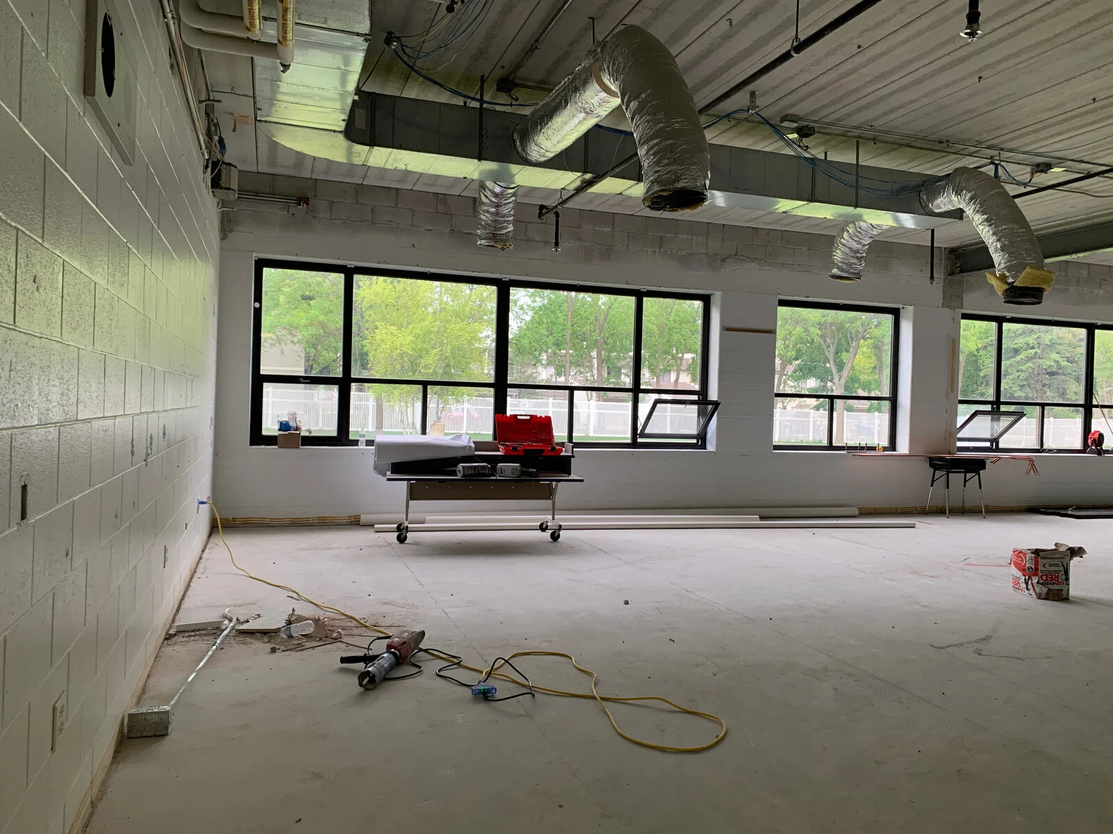 Frederick School Media Center Demolition June 2026