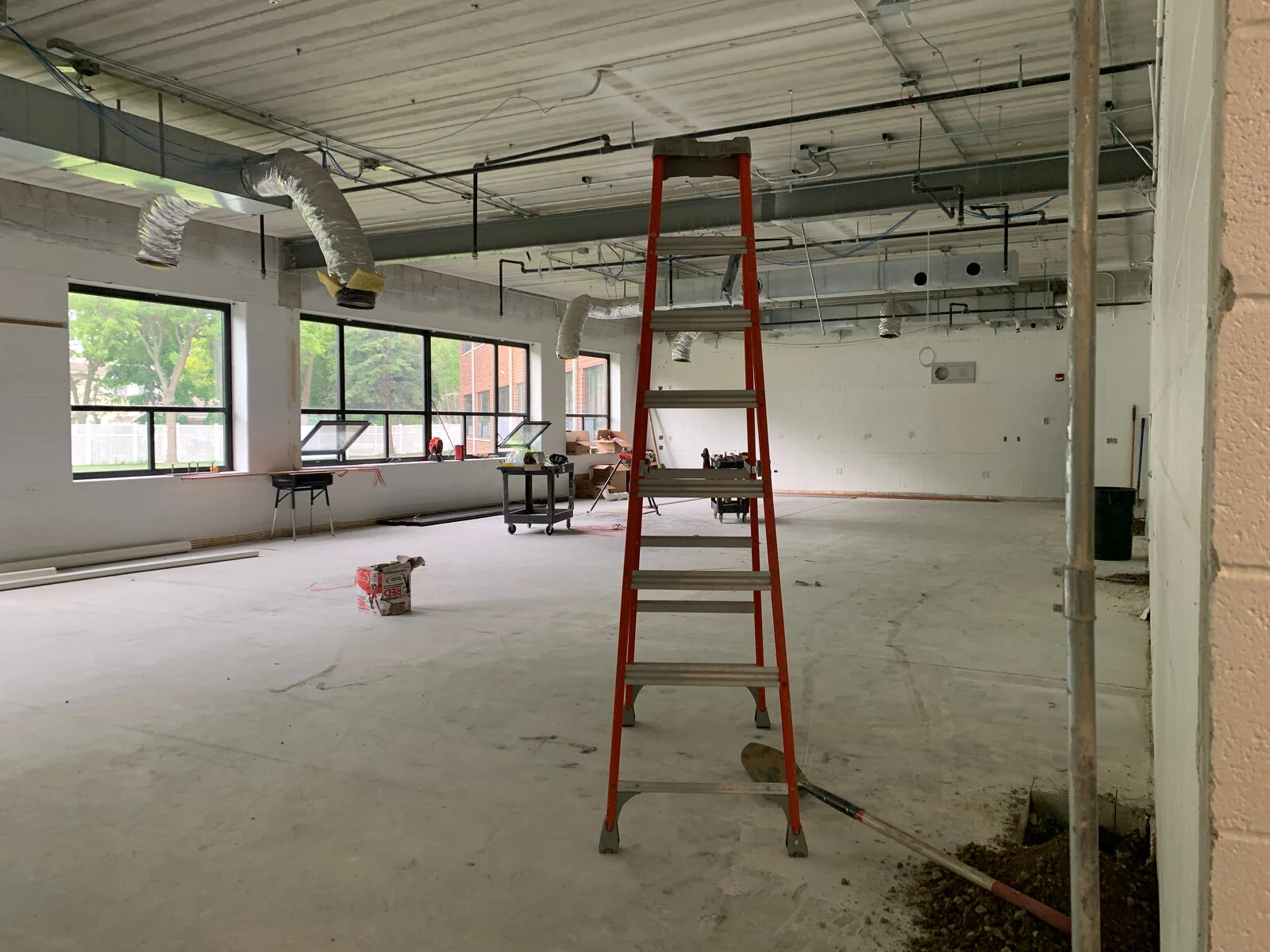 Frederick School Media Center Demolition June 2026