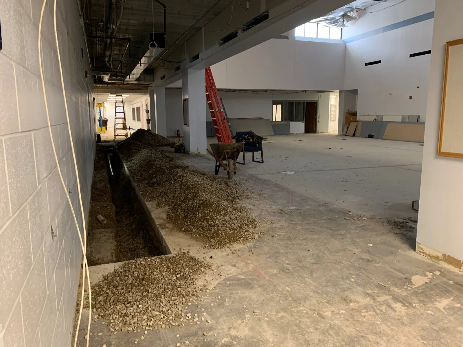 Frederick School Media Center Demolition June 2026