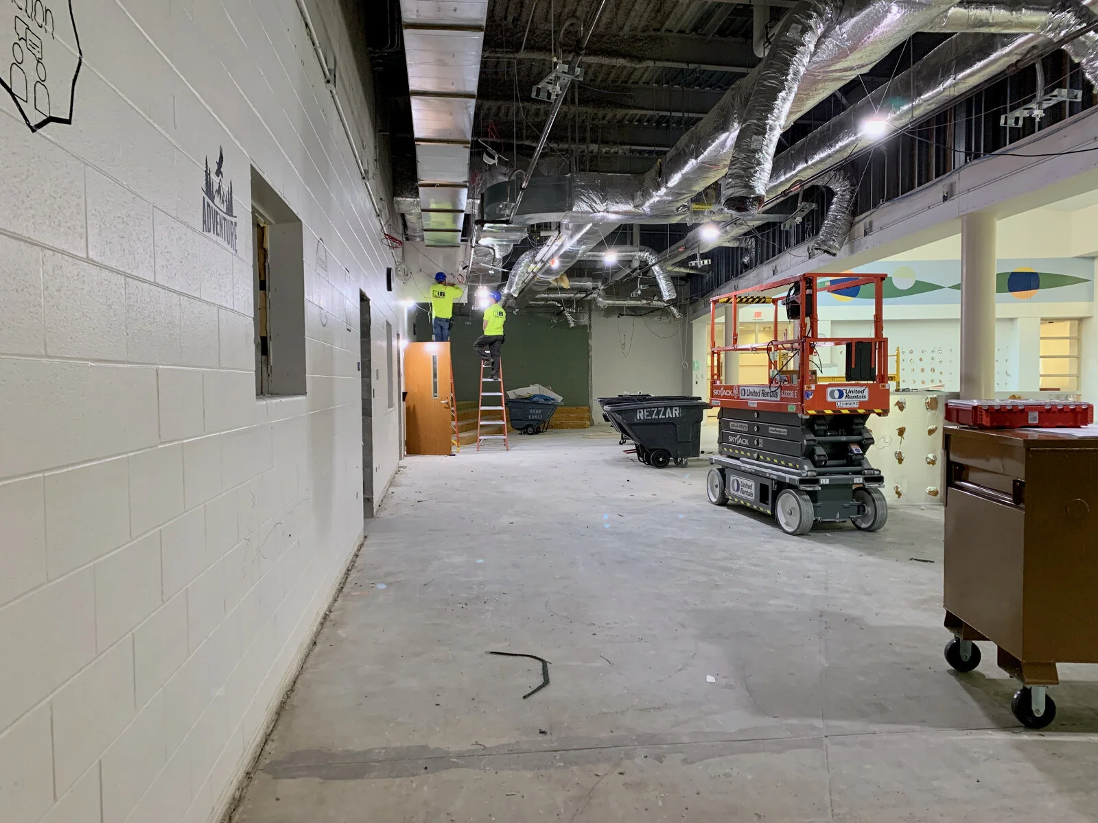 Park Campus Media Center demolition - June 2026