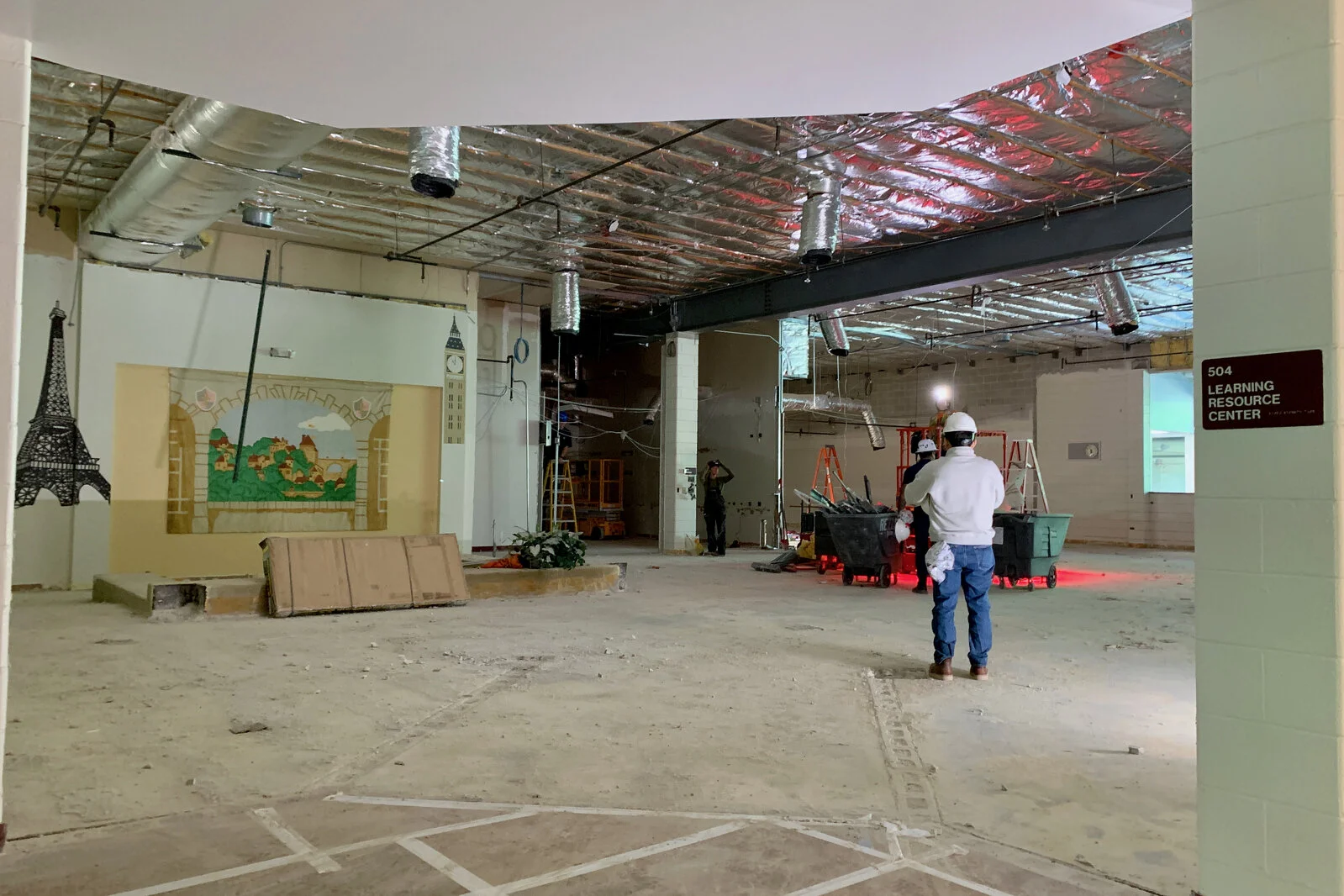 Meadowview School Media Center demolition June 2026