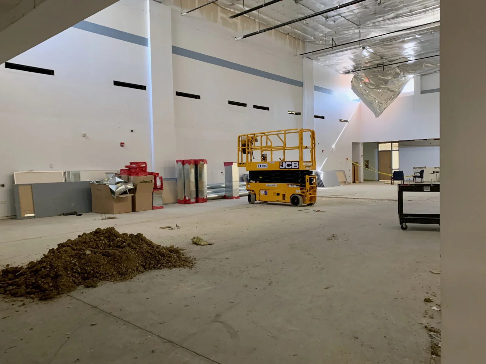 Frederick School Media Center Demolition June 2026