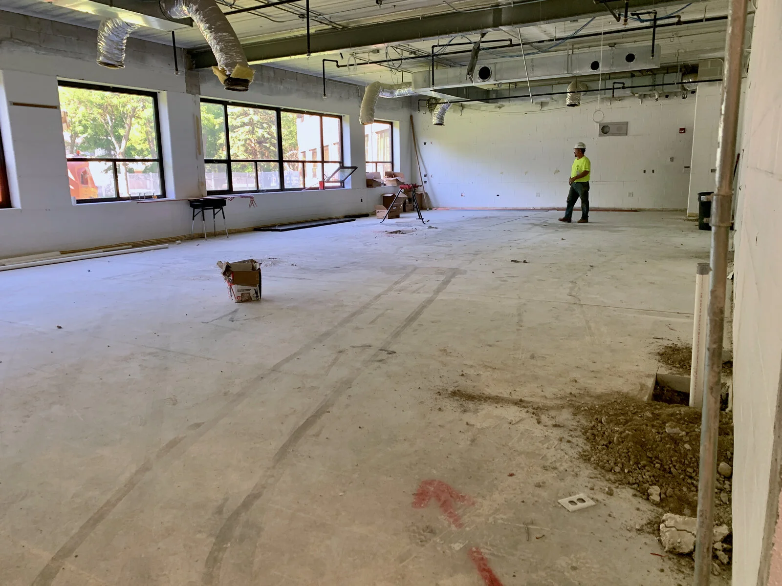 Frederick School Media Center Demolition June 2026