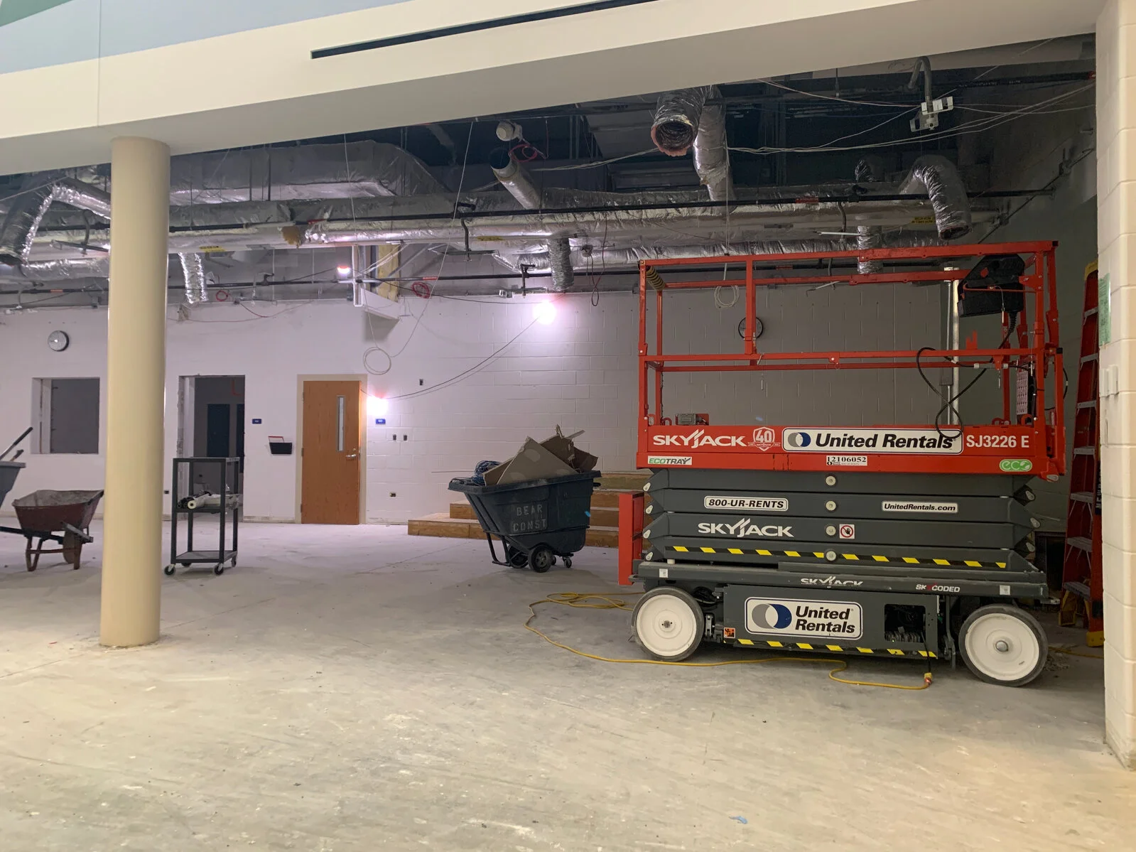 Park Campus Media Center demolition - June 2026