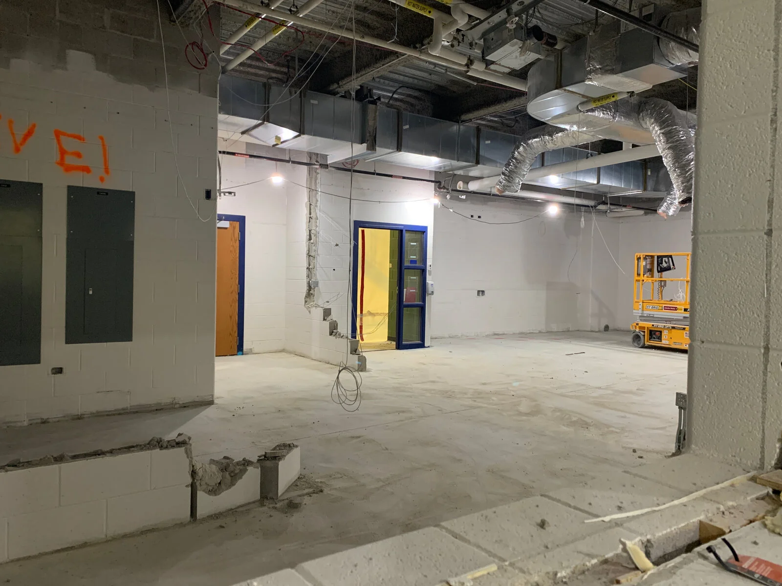 Park Campus Media Center demolition - June 2026