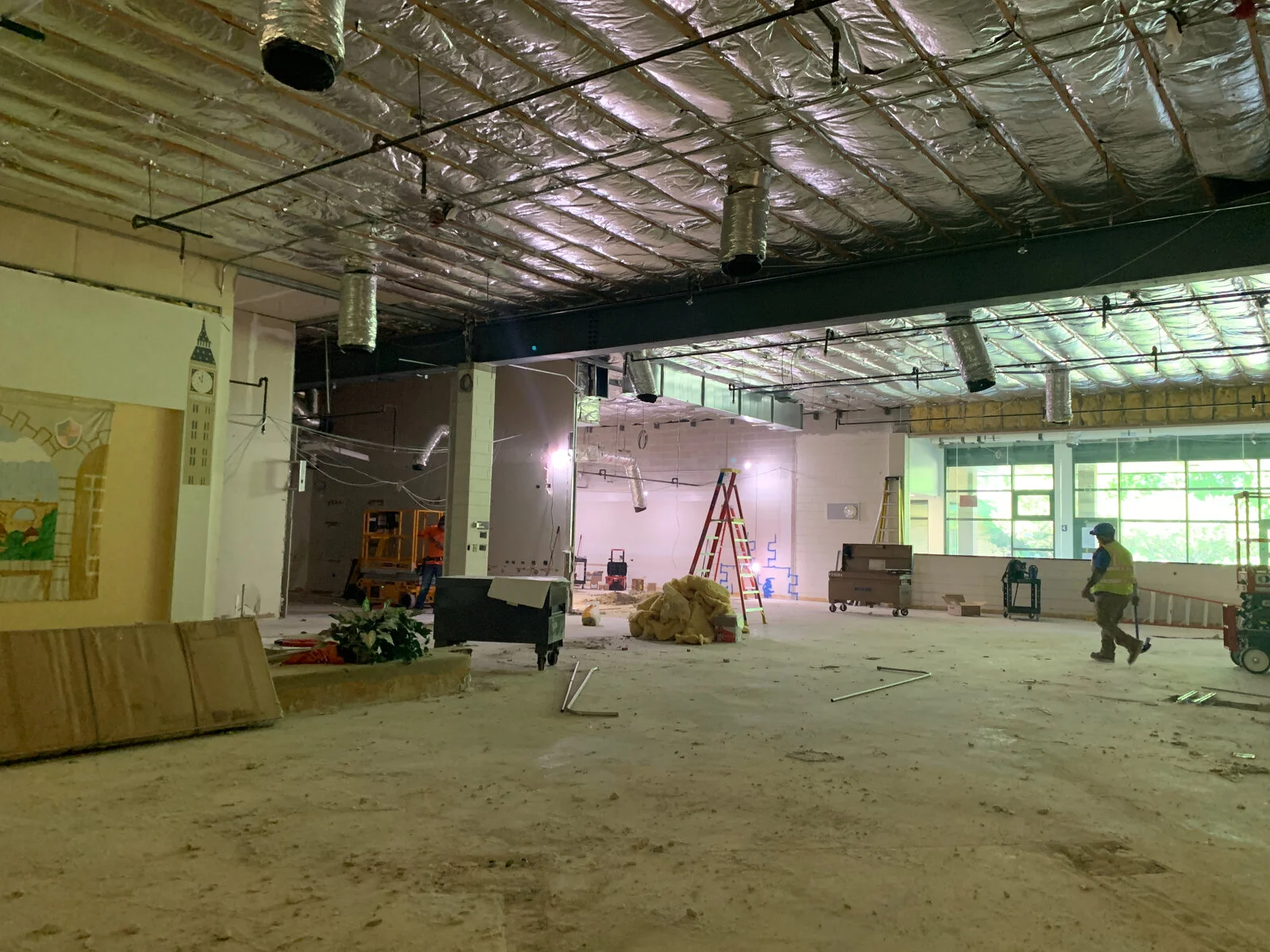 Meadowview School Media Center demolition June 2026