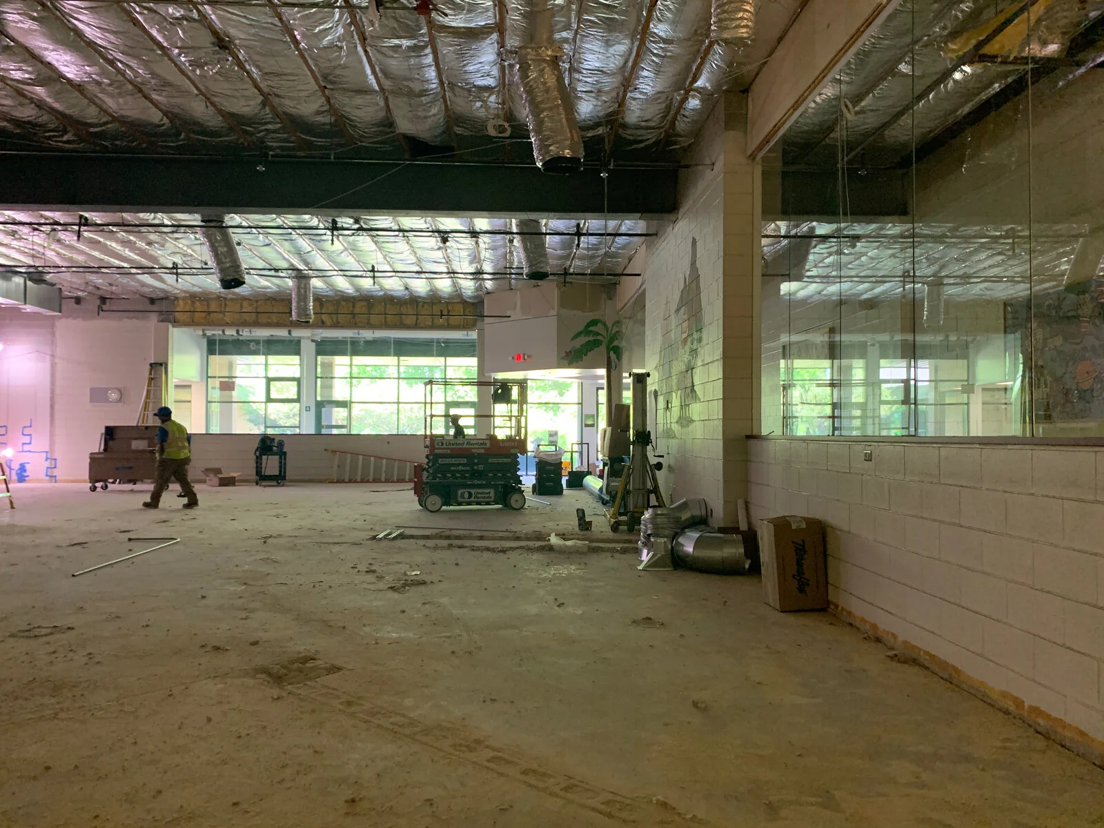 Meadowview School Media Center demolition June 2026