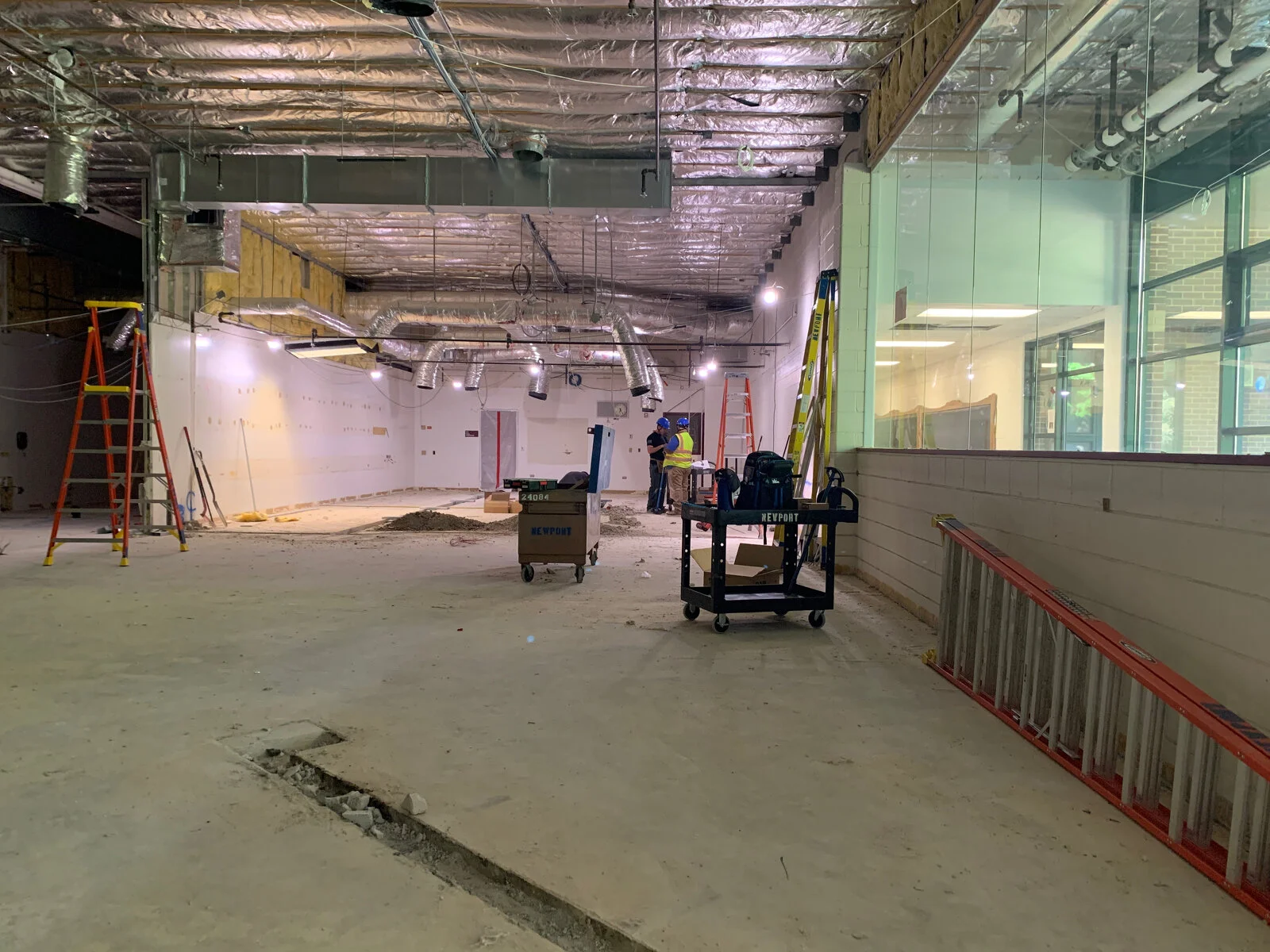 Meadowview School Media Center demolition June 2026