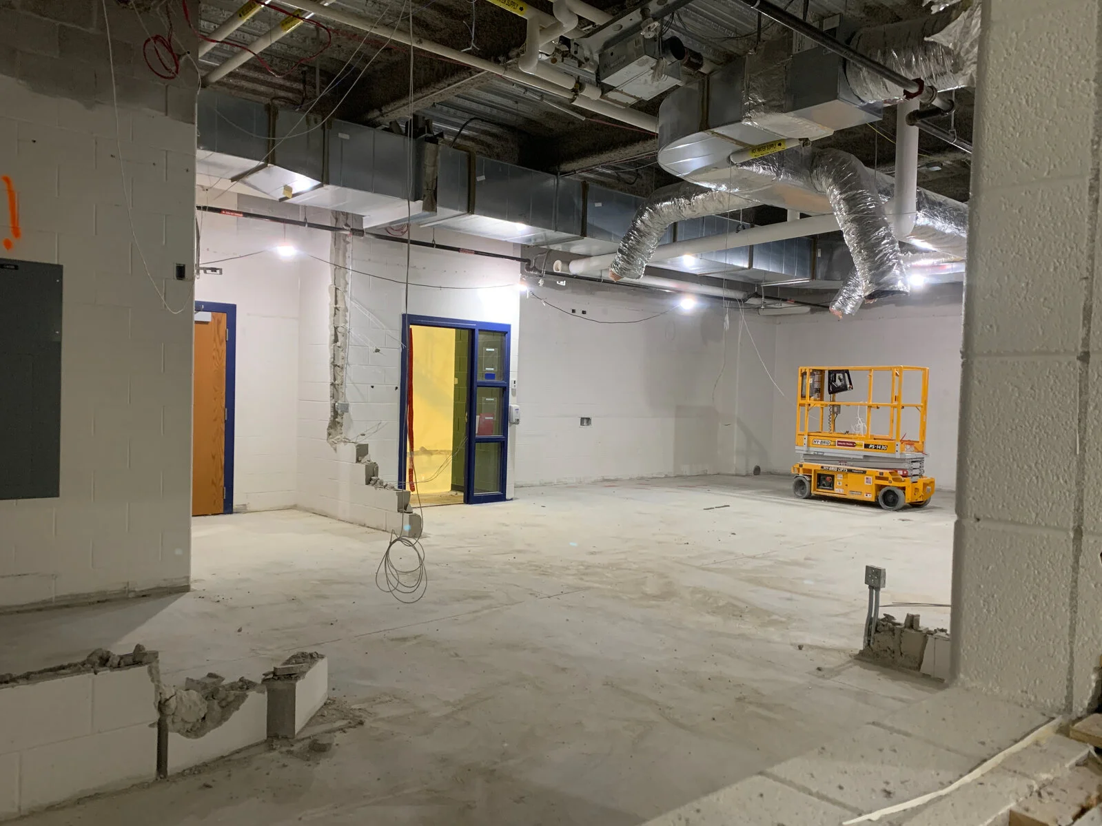 Park Campus Media Center demolition - June 2026