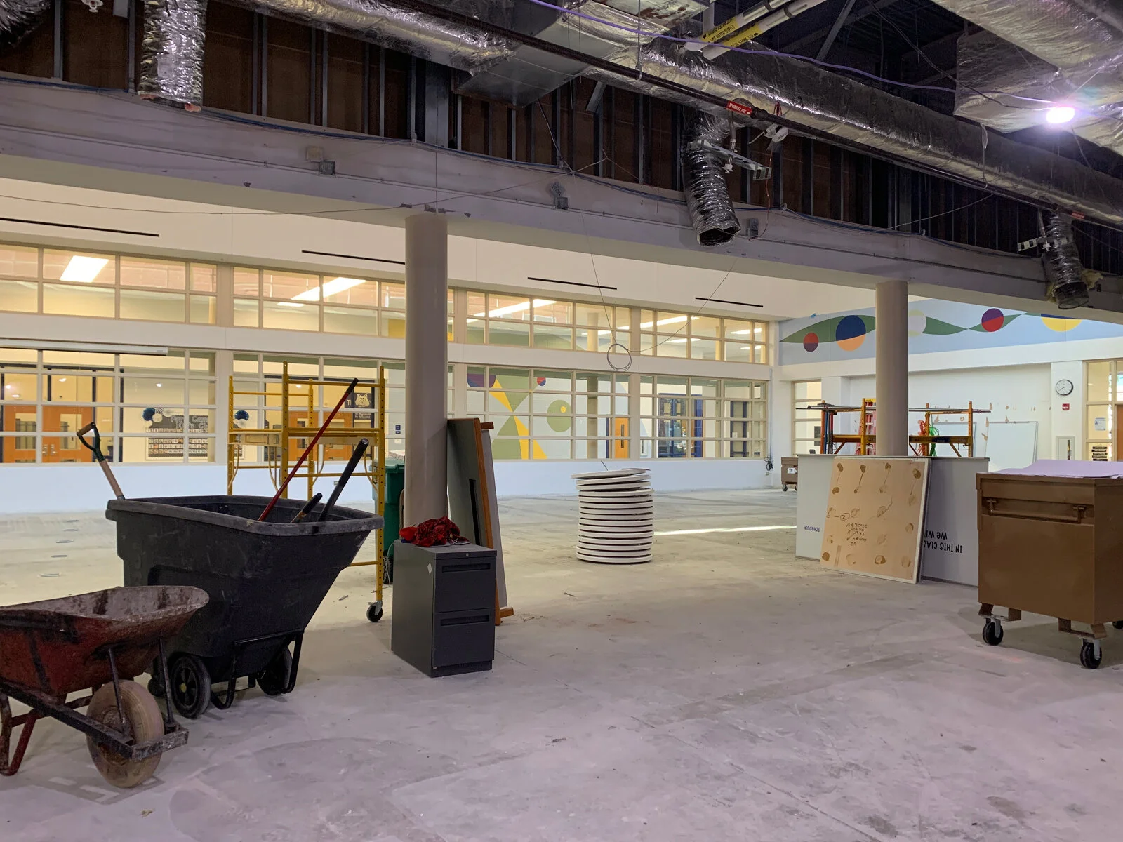 Park Campus Media Center demolition - June 2026