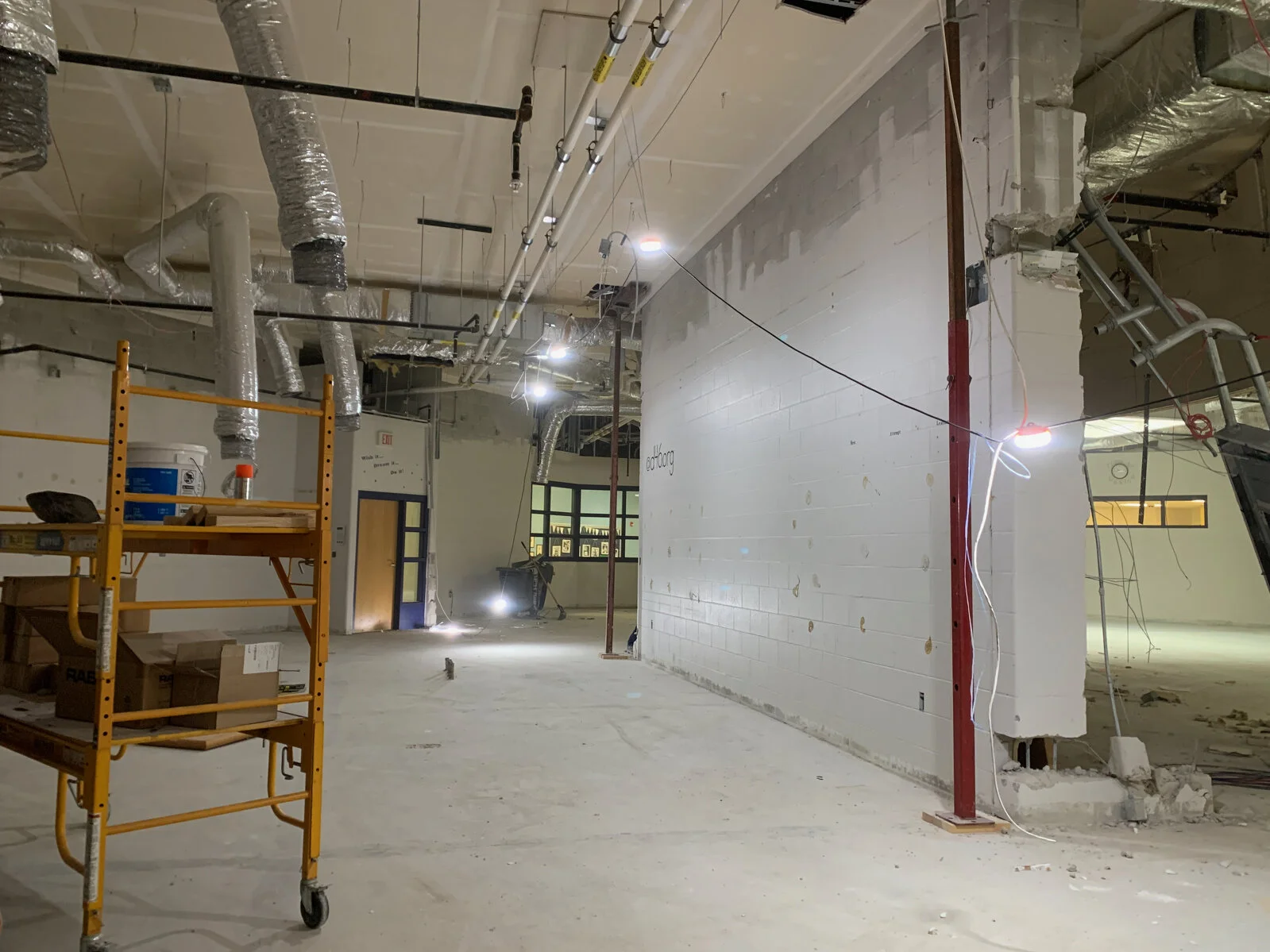 Prairieview School Media Center Demolition June 2026