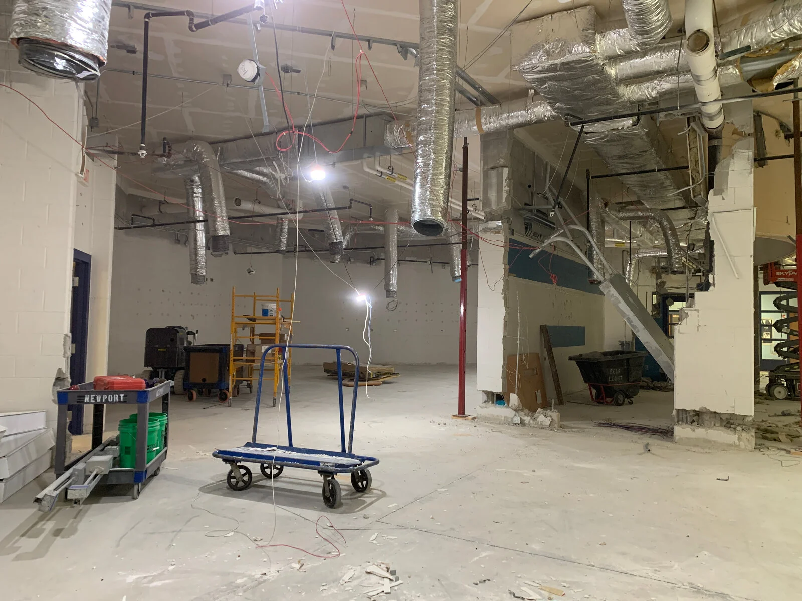 Prairieview School Media Center Demolition June 2026
