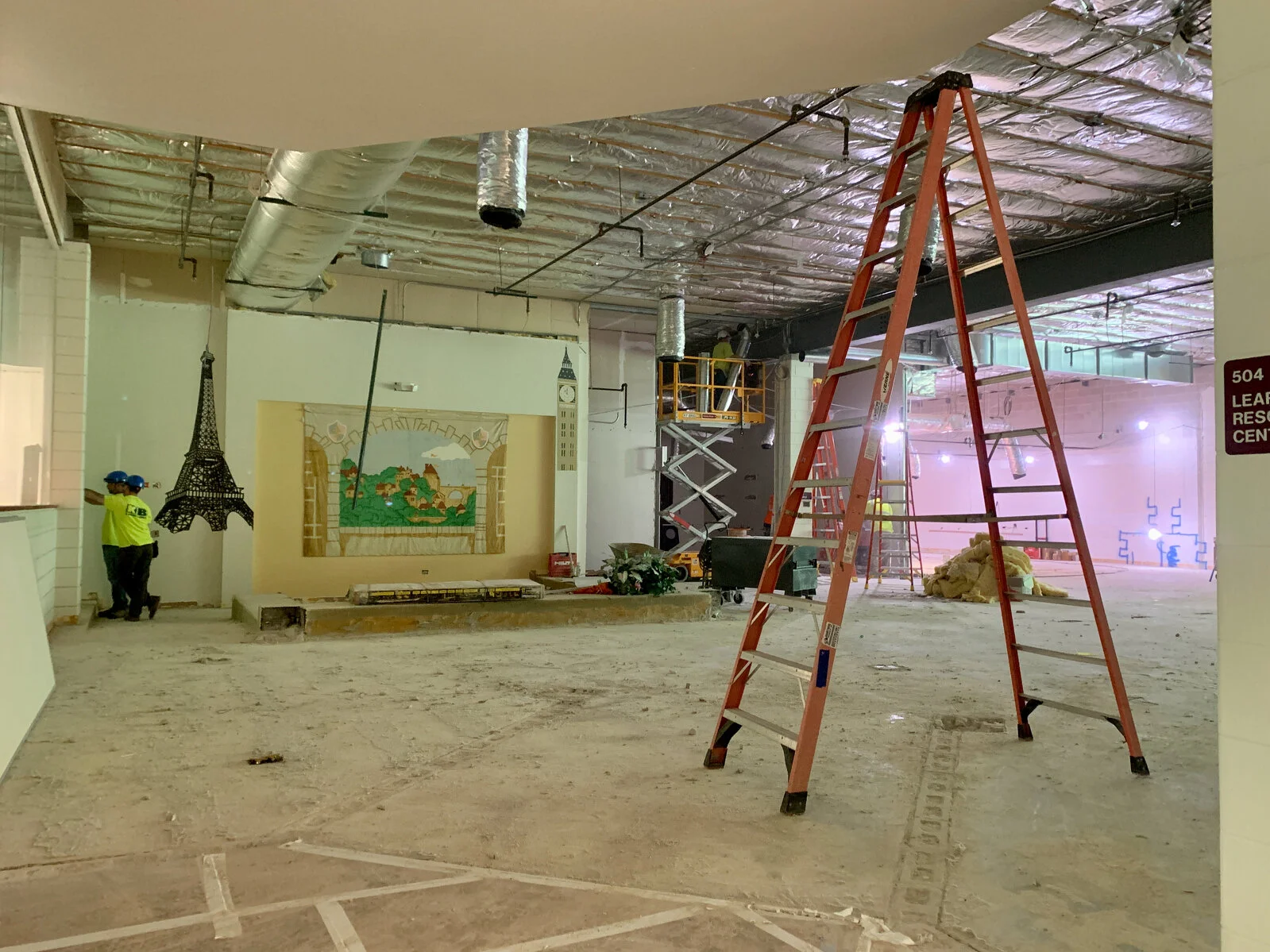 Meadowview School Media Center demolition June 2026