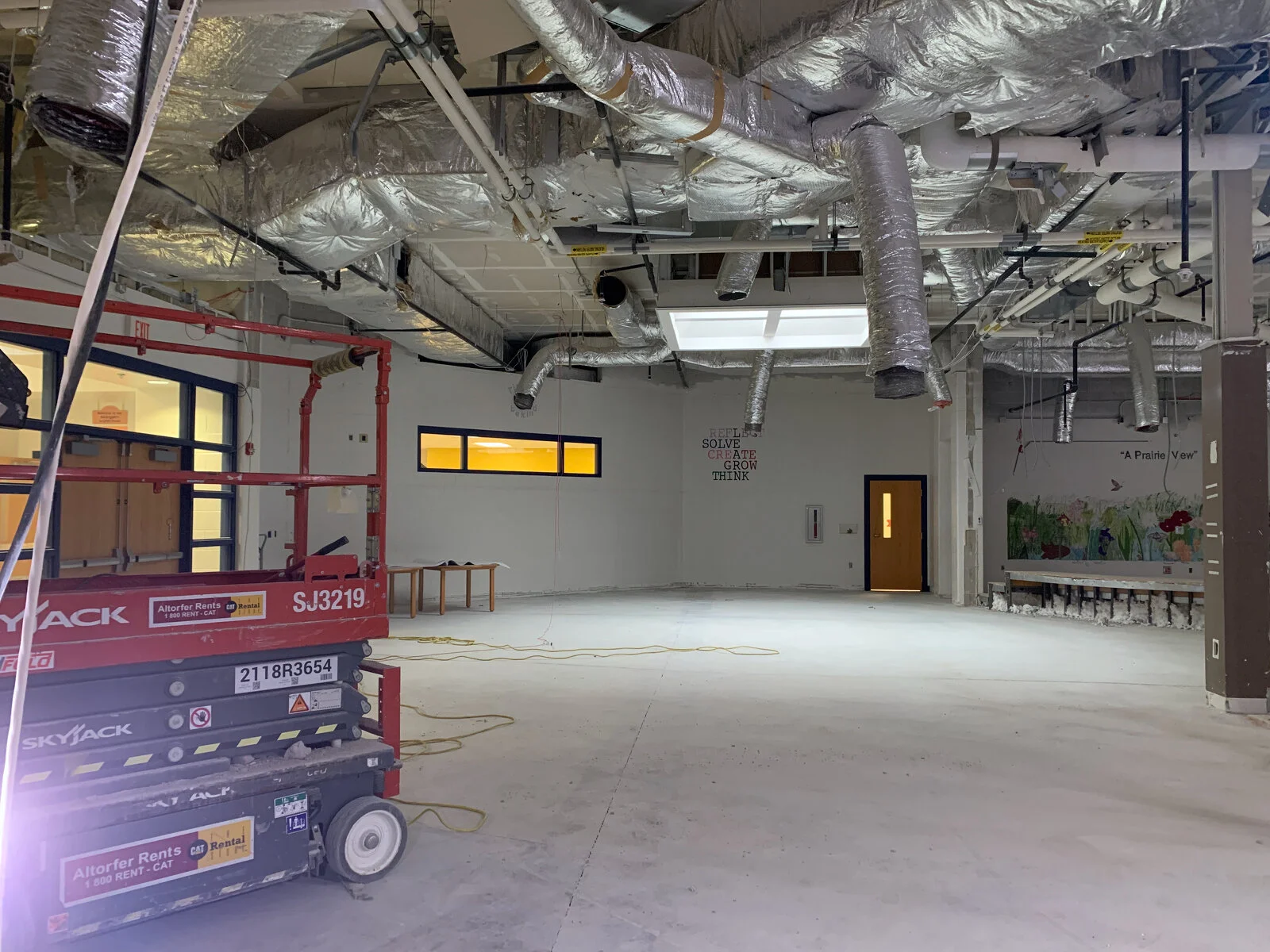 Prairieview School Media Center Demolition June 2026