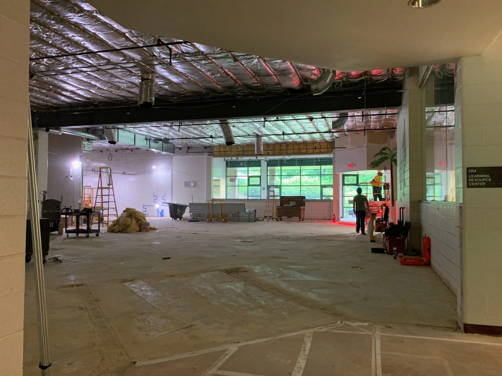 Meadowview School Media Center demolition June 2026