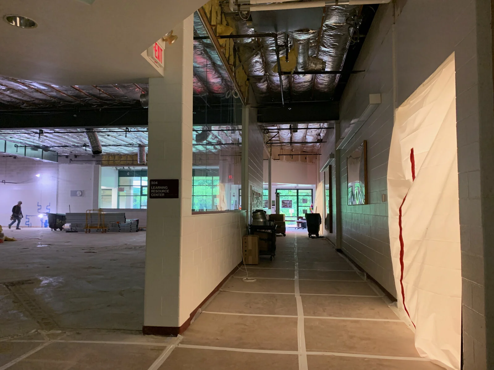 Meadowview School Media Center demolition June 2026