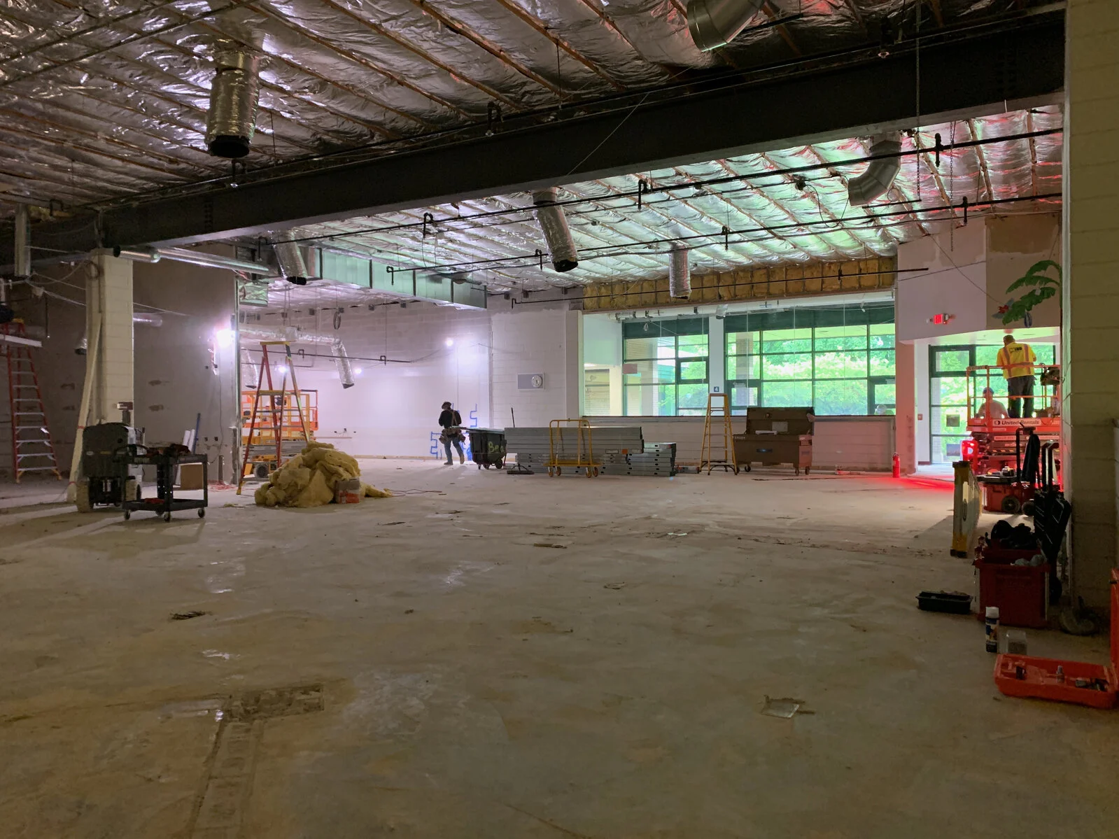 Meadowview School Media Center demolition June 2026