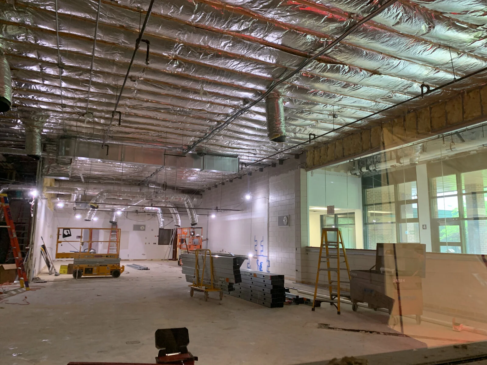 Meadowview School Media Center demolition June 2026