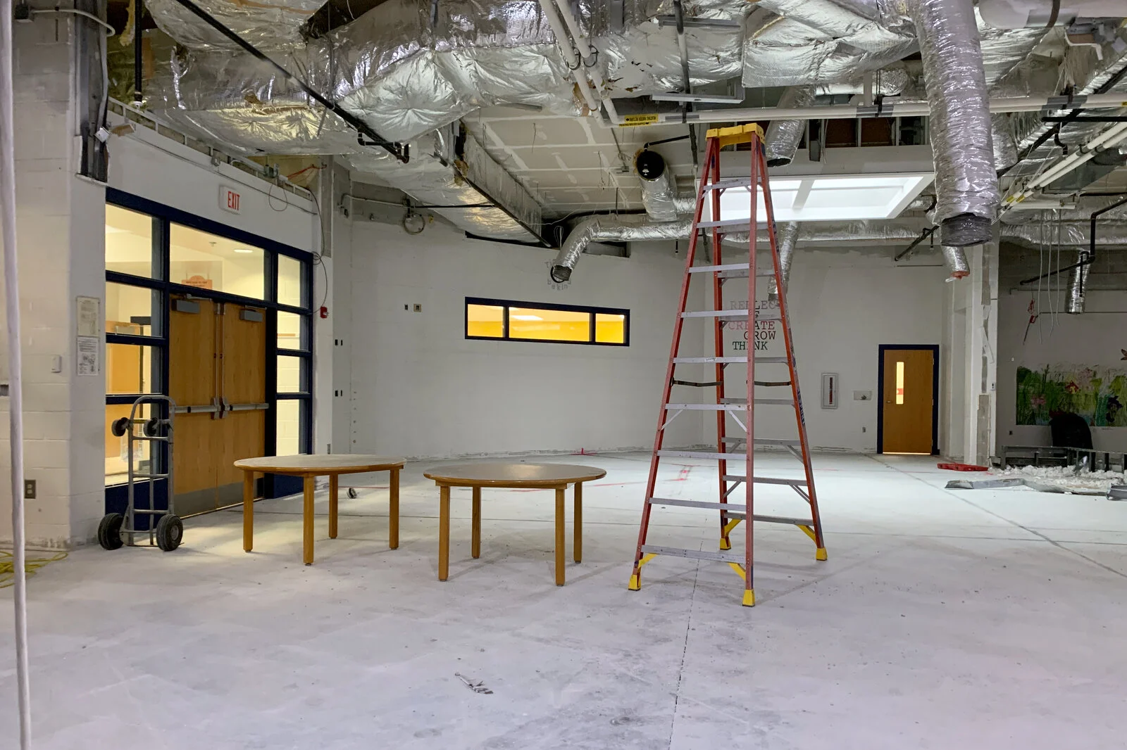 Prairieview School Media Center Demolition June 2026