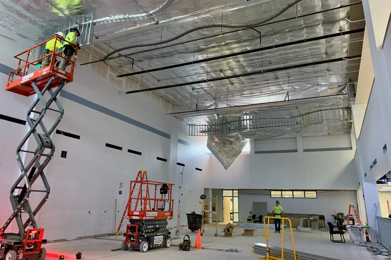 Frederick School Media Center Demolition/Progress June 2026