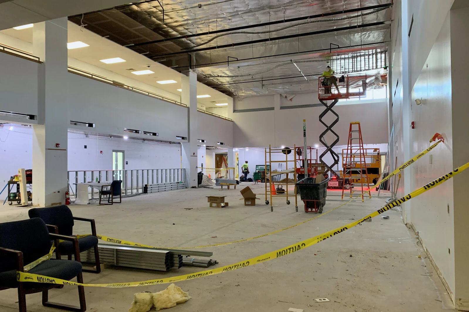 Frederick School Media Center Demolition/Progress June 2026